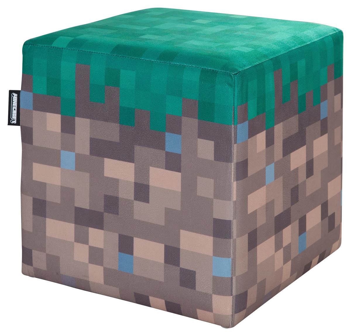 Sitzbox Minecraft - Multicolor, MODERN, Textil (35/35/35cm) - Minecraft