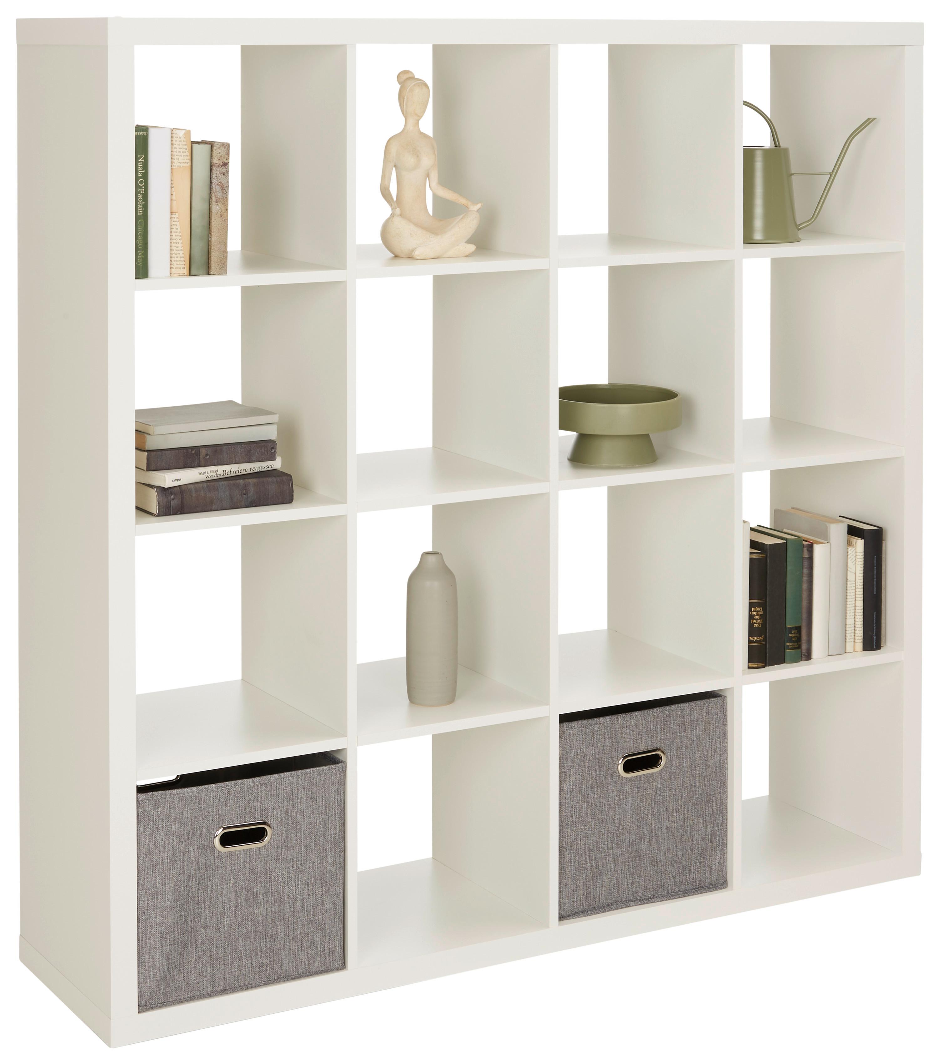 DELIACA STENA STYLE - biela, Konventionell, kompozitné drevo (147/147/38cm) - Mömax