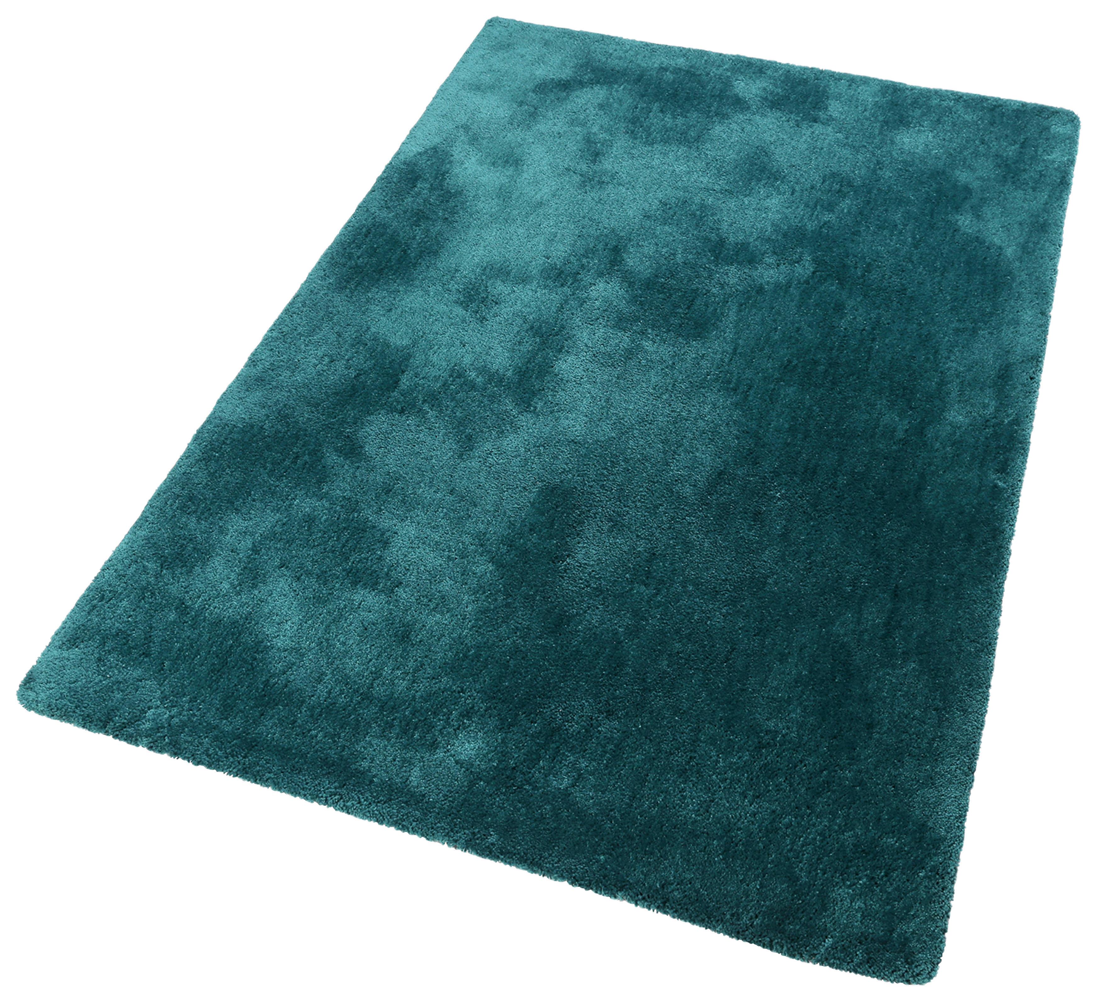 Hochflorteppich Relaxx - Petrol, KONVENTIONELL, Textil (120/170cm) - Esprit