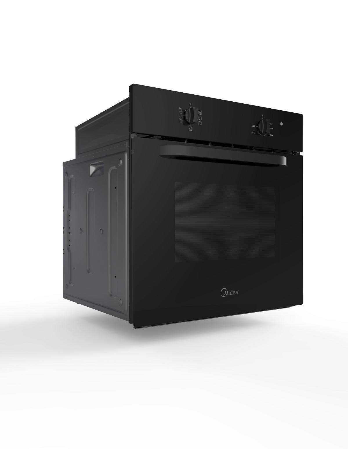 Backofen Mbo65m40m0-Bk - Schwarz, Basics, Metall (59.5/59.5/57.5cm) - Midea