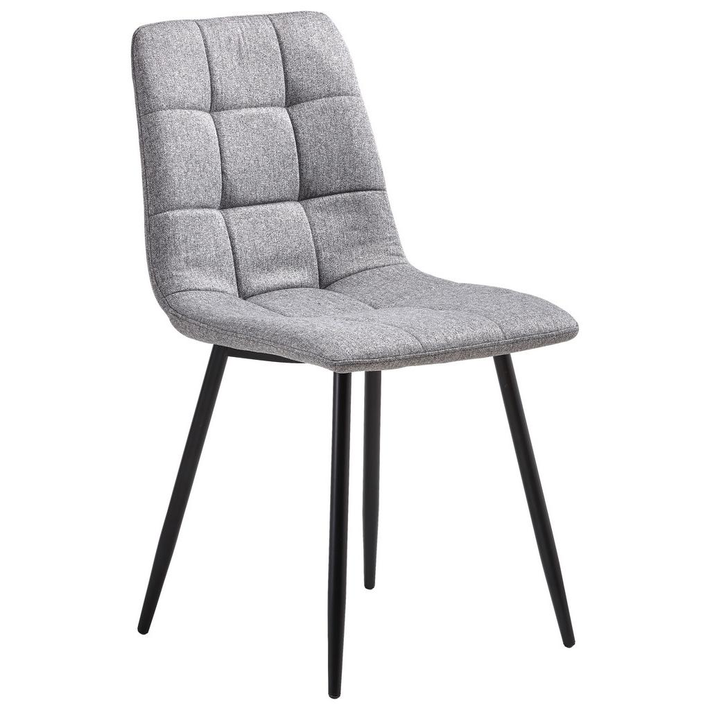 Polsterstuhl Empoli Grau, B: 44,5 cm