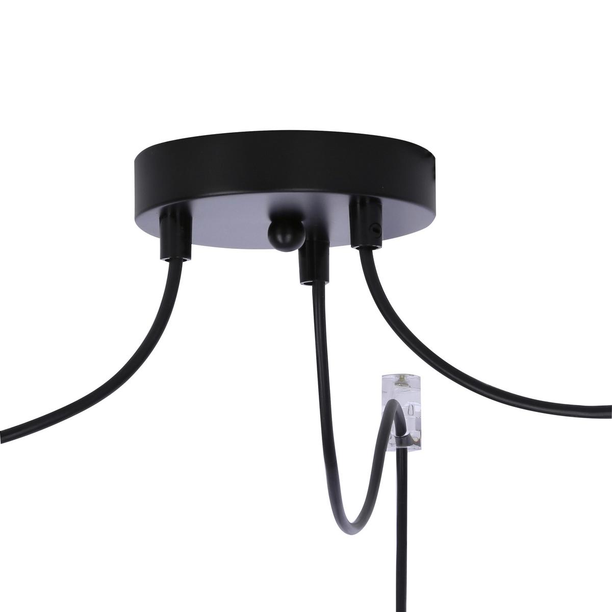 Kinderhängeleuchte Trio Hhh - Pink/Weiß, Basics, Holzwerkstoff/Metall (100/27/100cm)