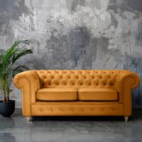 Schlafsofa Laura Bernsteinfarben, B: 190cm - Bernsteinfarben/Braun, Design, Textil (190/74/91cm) - P & B