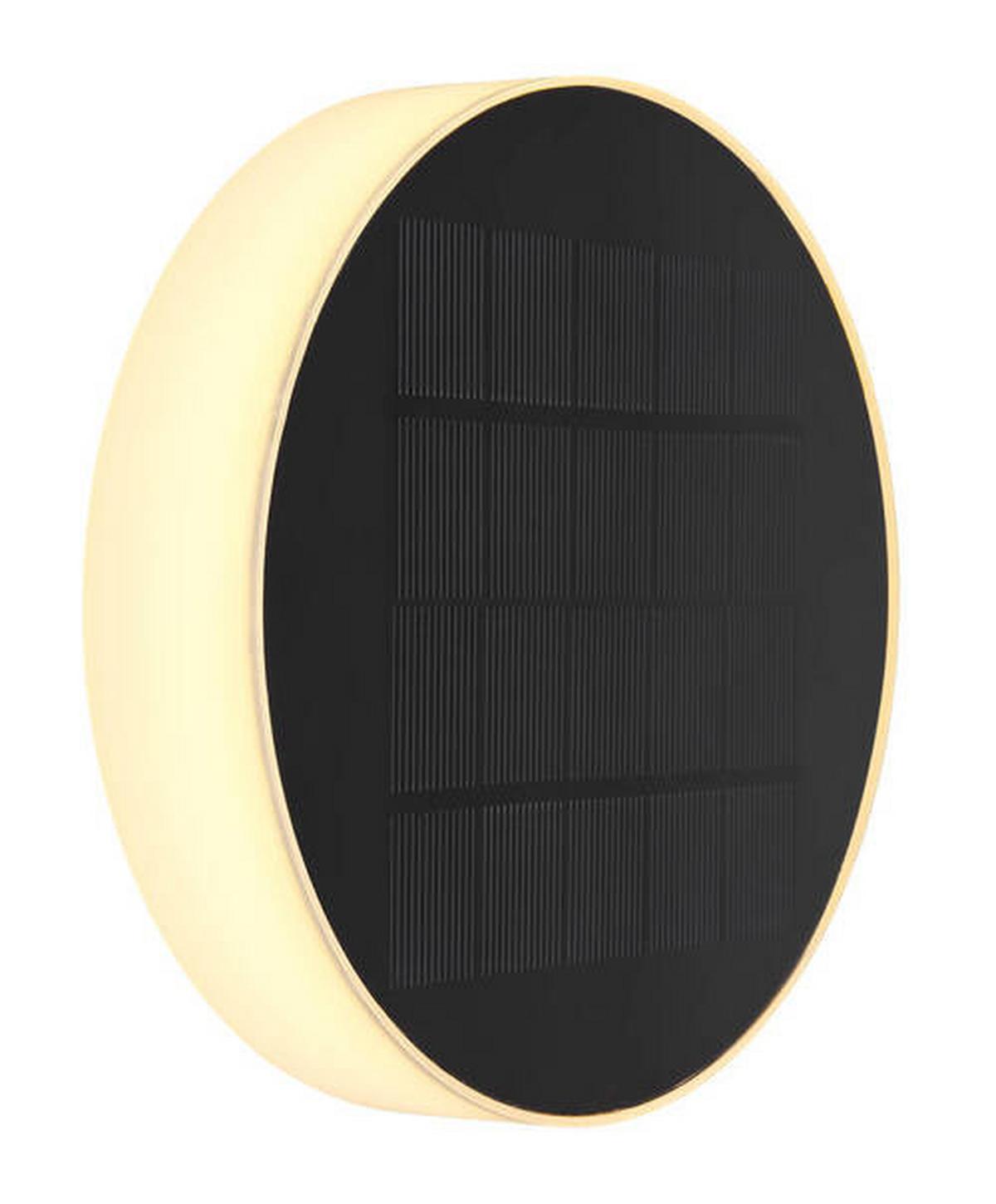 Solarleuchte 36417 - Opal/Schwarz, Design, Kunststoff (15,3/56,1cm) - Globo