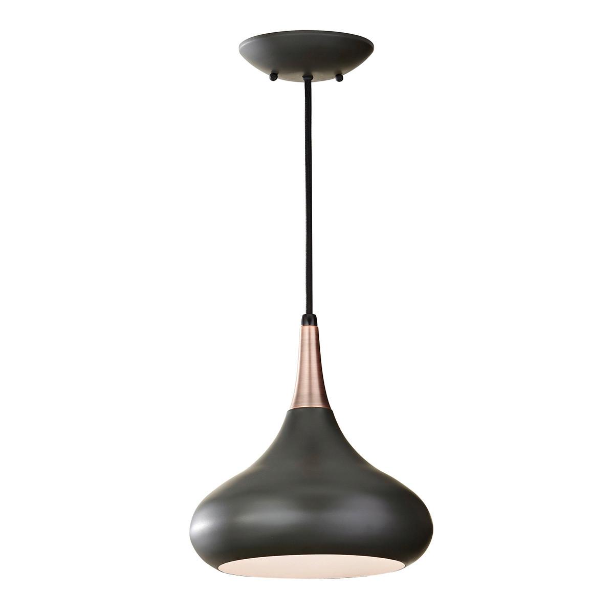 Hängeleuchte Fe-Beso-P-M-Dbz - Bronzefarben, Basics, Metall (25.4/30.3cm) - Elstead Lighting
