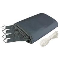 Sonnensegel Quadrat 4x4 m - Anthrazit, Basics, Kunststoff (400/400cm)