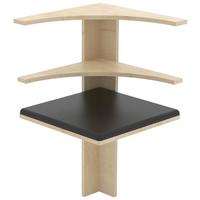 Eckelement Esal Honigeiche B: 43 cm - Honigeiche, MODERN, Holzwerkstoff (43/78/43cm) - MID.YOU