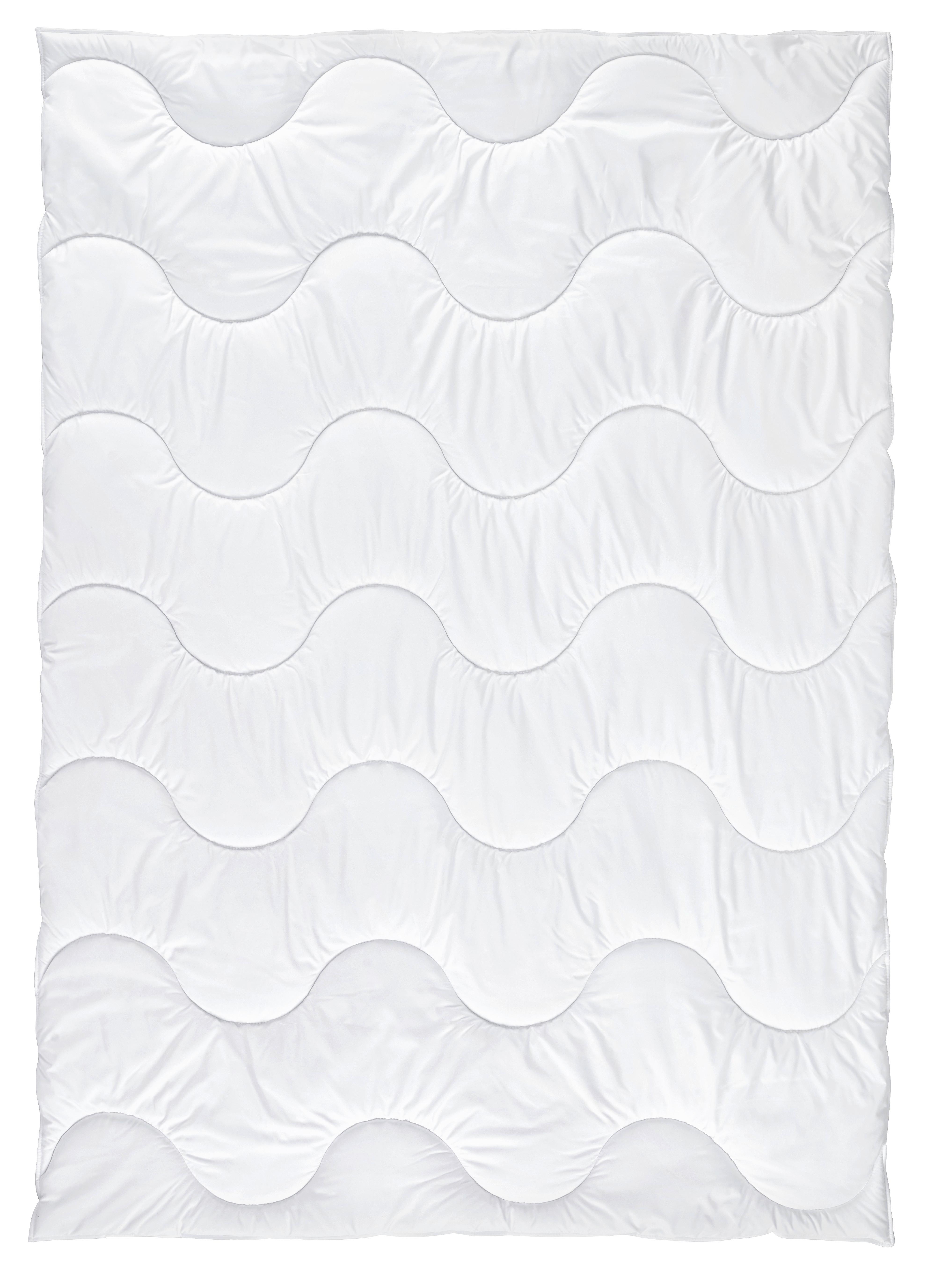 Zimná Prikrývka Zilly Warm, 135-140/200cm - biela, textil (135-140/200cm) - Nadana