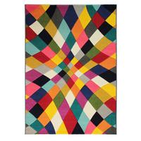 Webteppich Rhumba - Multicolor, KONVENTIONELL, Textil (200/290cm)