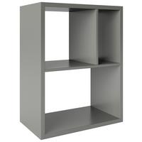 Regal Fortuna - Grau, Basics, Holzwerkstoff (75/58/34cm) - MID.YOU