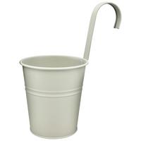 Obal na kvetináč ZANA - svetlosivá, kov (13/13,5cm) - Mömax