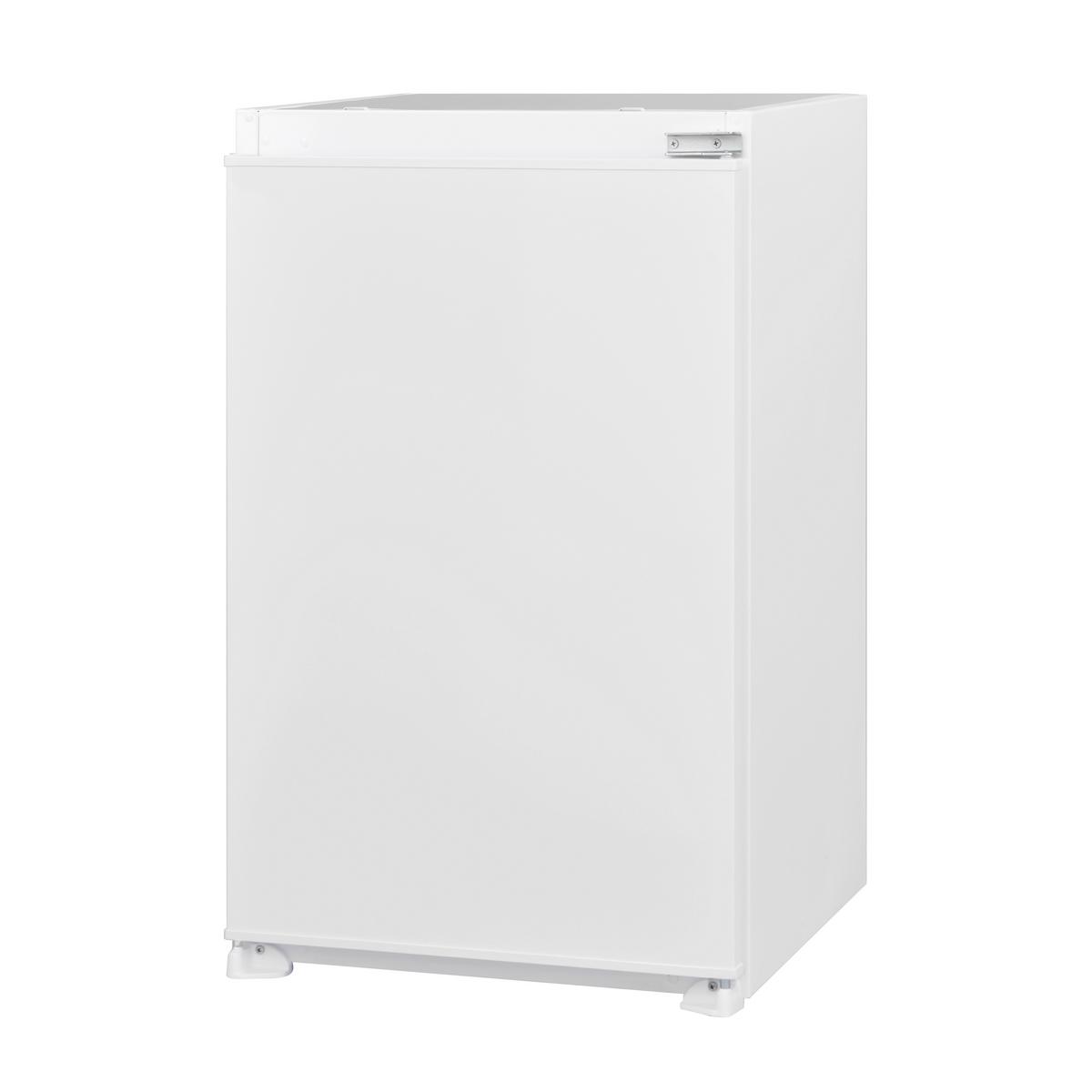 KÜHLSCHRANK Respekta Karlsson Weiß B: 54cm - Weiß, Basics, Glas/Metall (54/87,5/54,5cm) - Respekta
