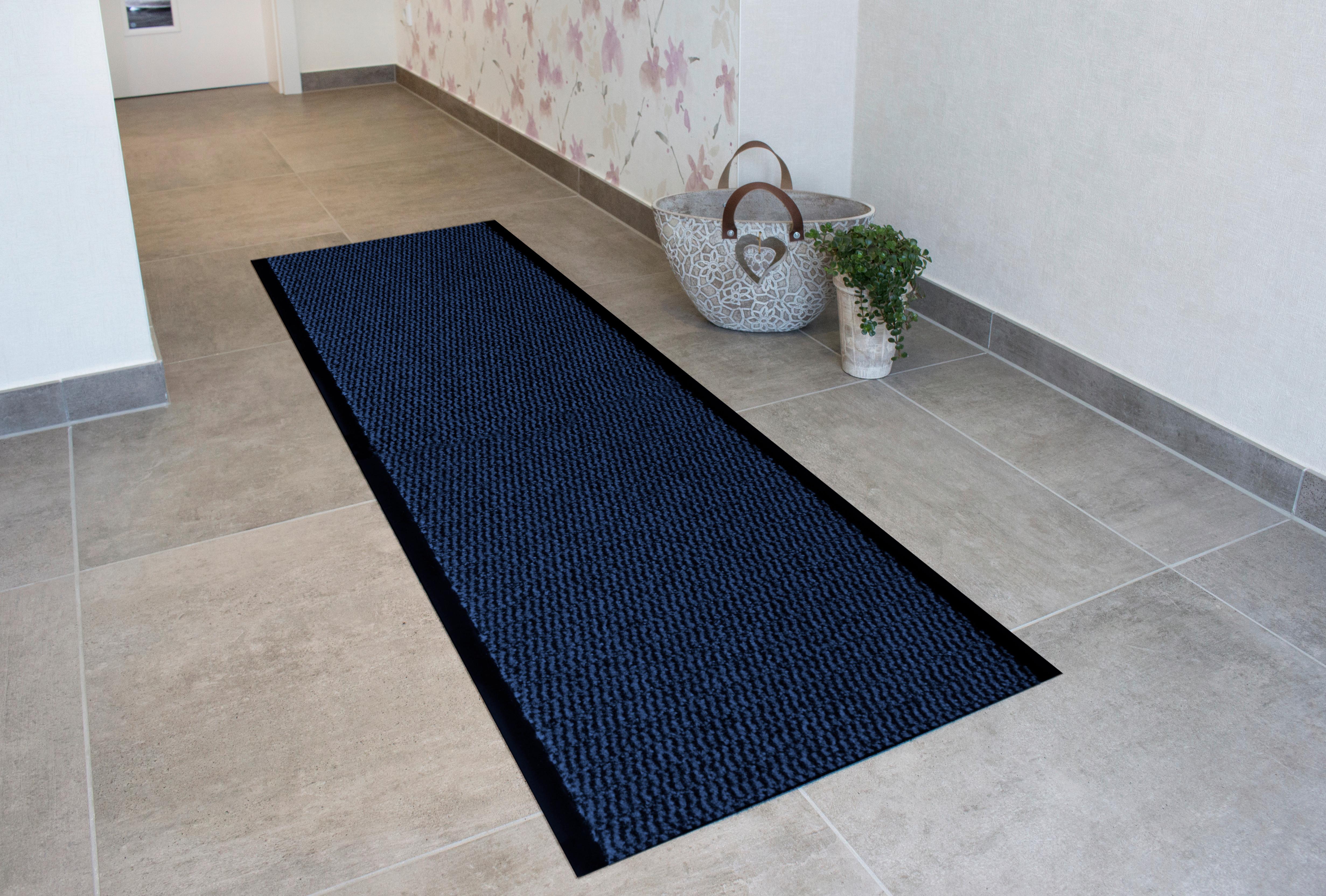 Läufer Entree - Dunkelblau, Basics, Kunststoff (120/350cm) - Novel