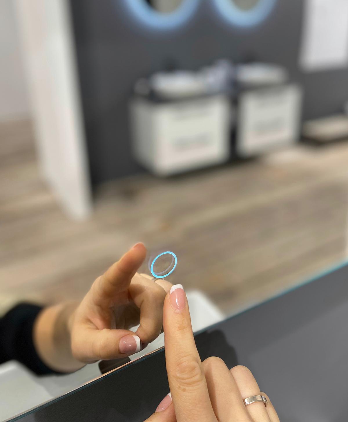 Badspiegel Moon 1000 BxH: 100x72 cm mit Led - Silberfarben, MODERN, Glas (100/72/3cm) - MID.YOU