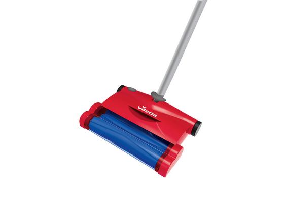 Smeták Quick & Clean Esweeper - červená, Konvenční Smeták Quick & Clean Esweeper - červená, Konvenční