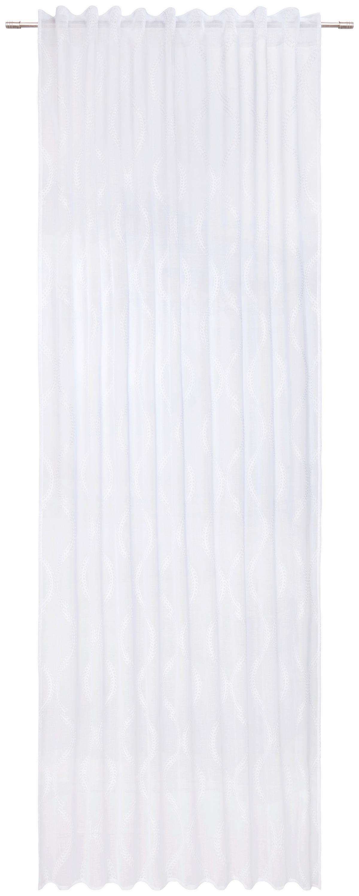 Hotový závěs Orie, 135/255cm, bílá - bílá, Moderní, textil (135/255cm) - Modern Living