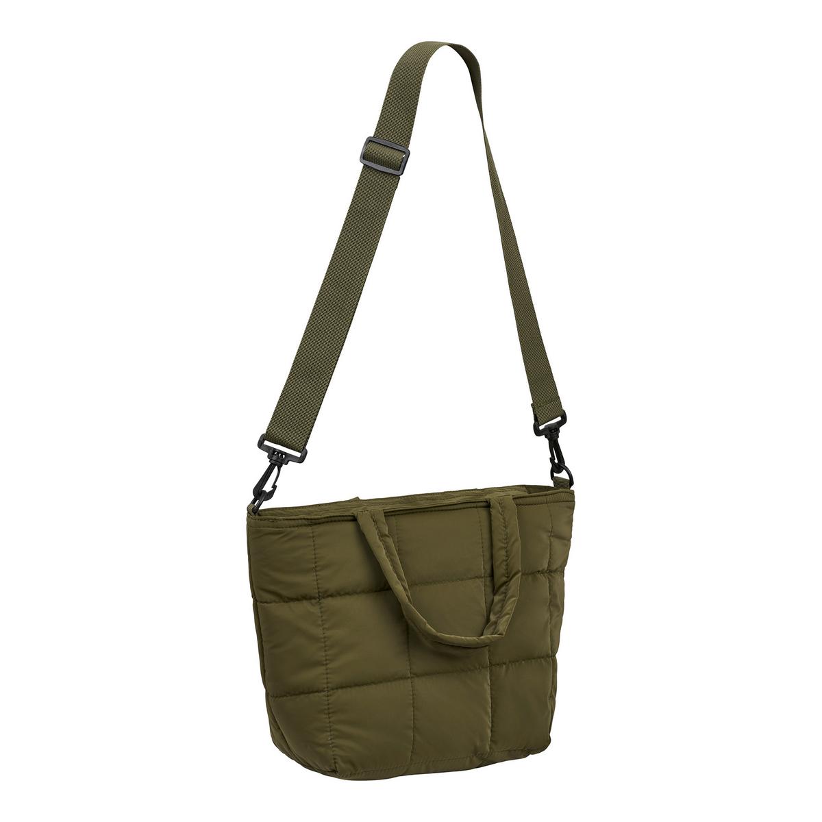 Kühltasche Olivgrün Budva 24x37x12,5 cm - Olivgrün, Basics, Kunststoff/Textil (24/37/12,5cm)