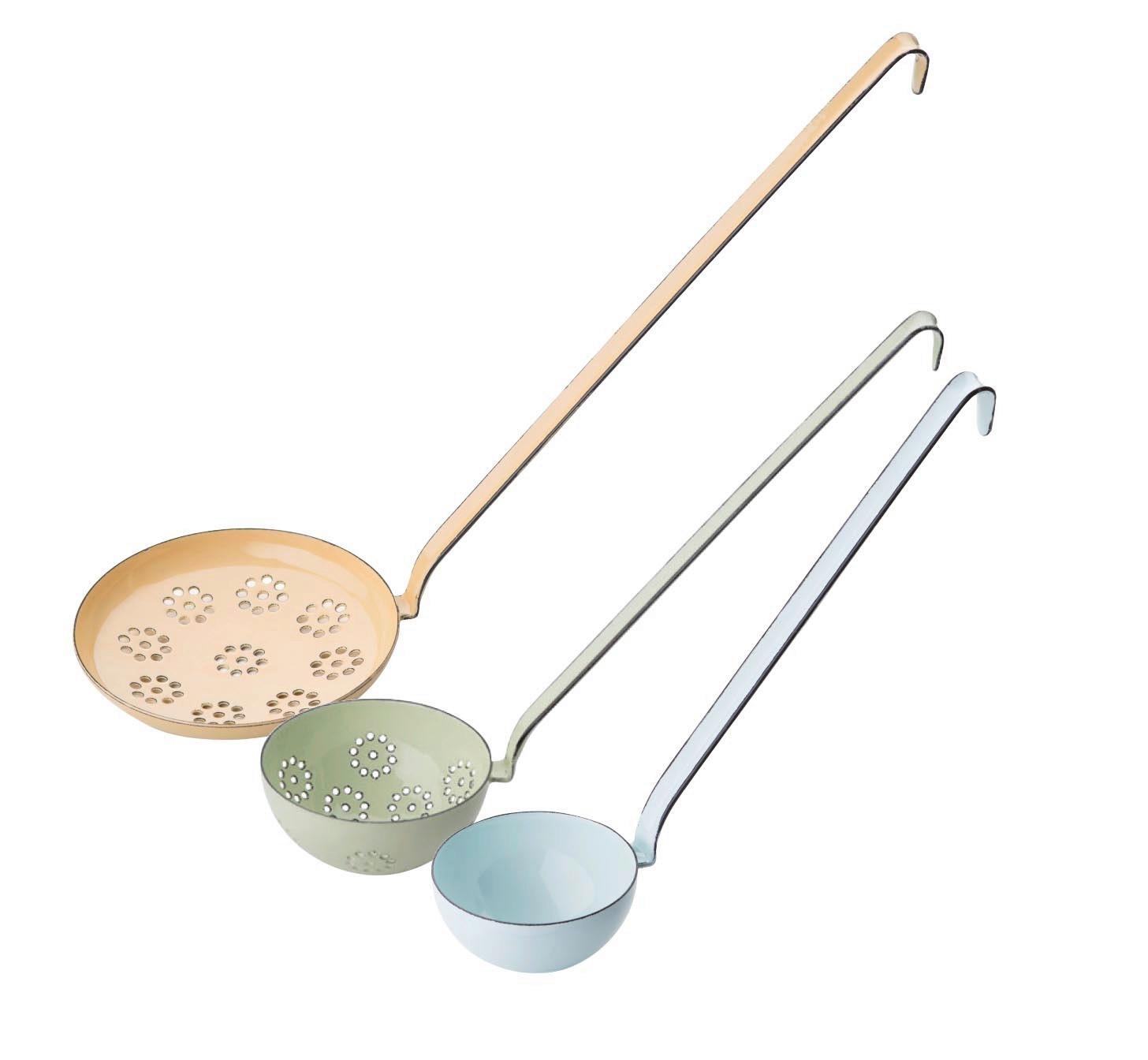 KÜCHENHELFERSET 0143-006 BUNT/PASTELL - Türkis/Dunkelgelb, Basics, Metall - Riess