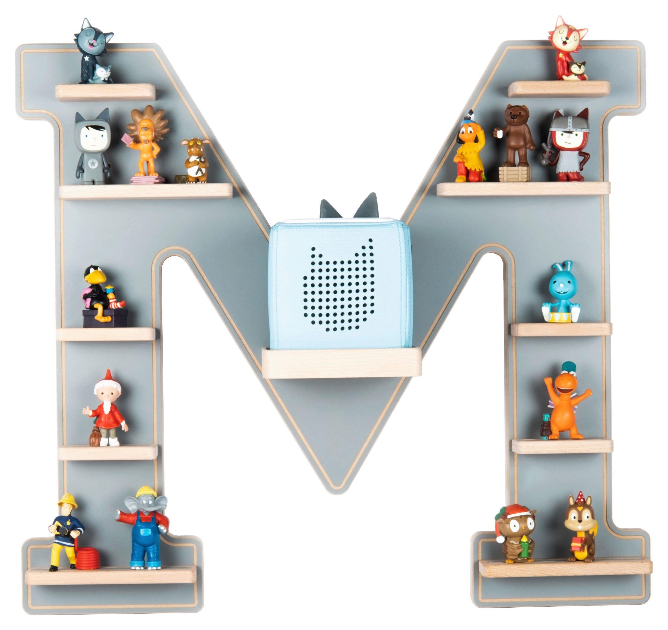 Kinderregal Boarti Grau B: 60 Cm - Grau, MODERN, Holzwerkstoff (60/54/19cm) - MID.YOU