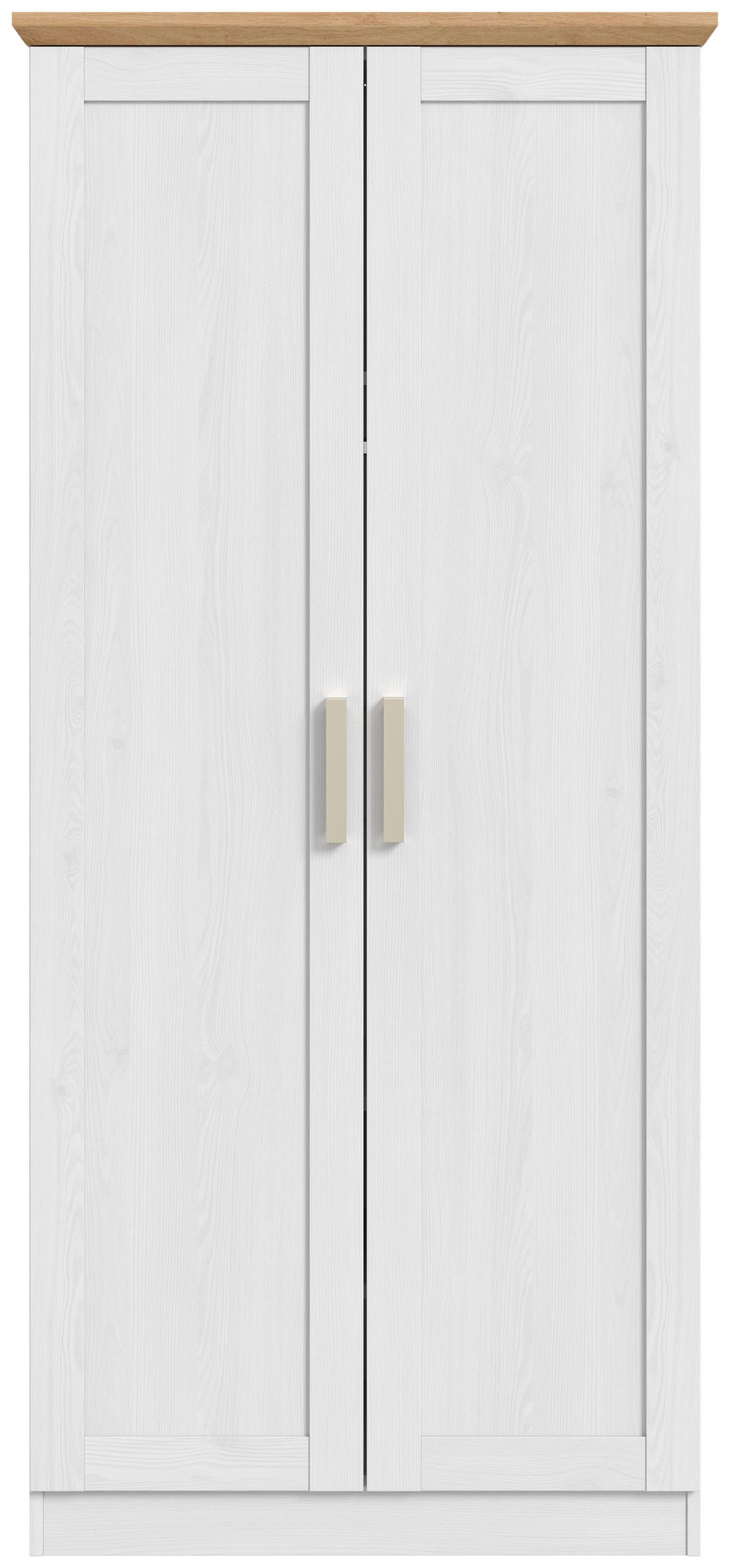Drehtürenschrank Florenz Sibiu Lärche B: 84 cm - MODERN, Holzwerkstoff (84/185/54cm) - MID.YOU