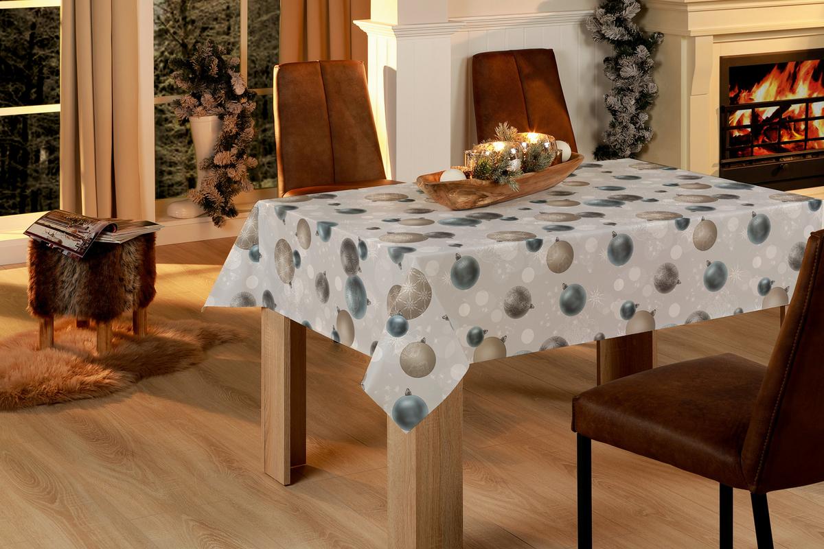TISCHDECKE LETIZIA - Multicolor, ROMANTIK / LANDHAUS, Textil (130/160cm) - James Wood