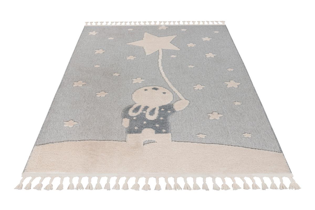 Flachwebteppich My Fano 393 Rast 120x170 - Multicolor/Weiß, LIFESTYLE, Textil (120/170cm) - Obsession