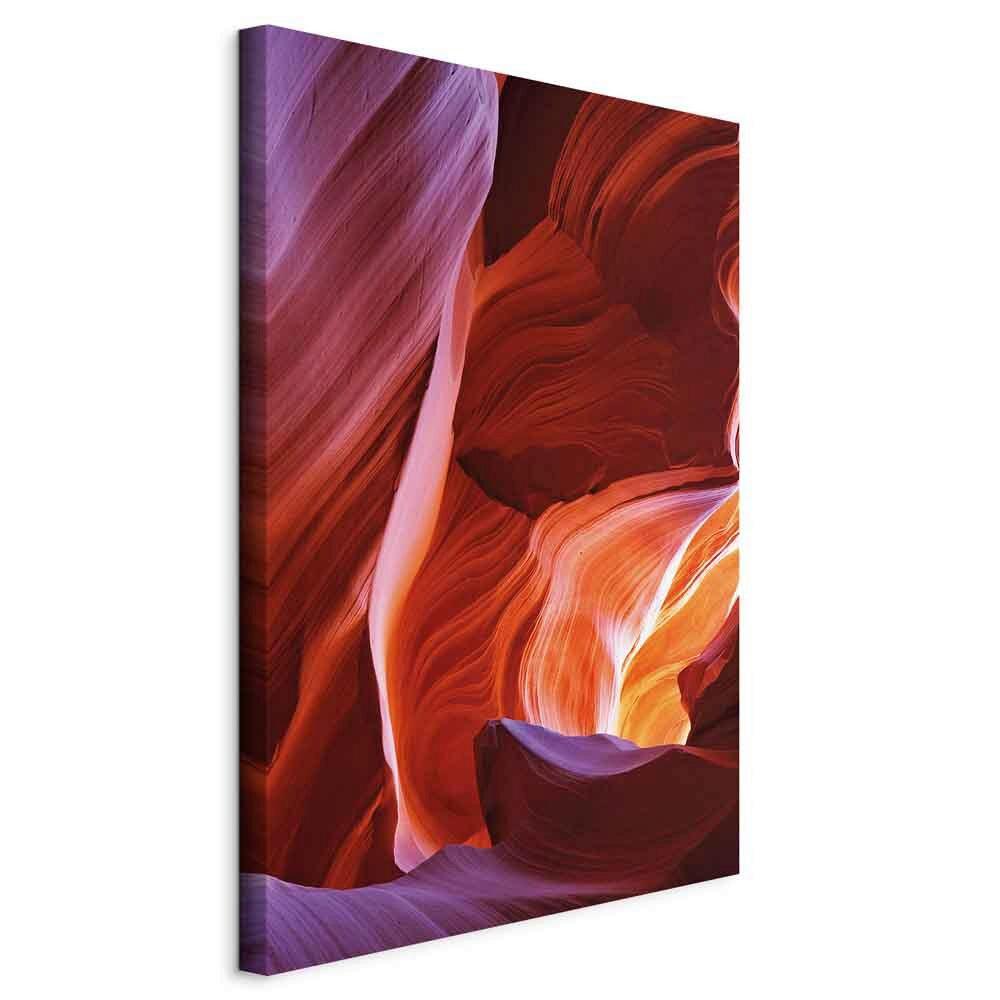 Leinwandbild Canyon Multicolor B: 40 cm - Multicolor, Basics, Holzwerkstoff/Textil (40/60/1,2cm) - artgeist