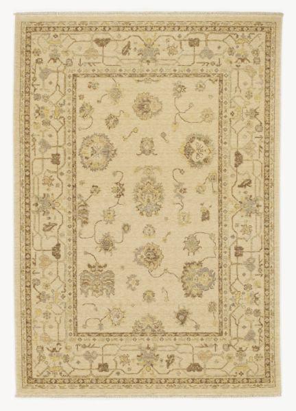 Orientteppich Larkana Sunai - Creme, Basics, Textil (90/160cm) - Cazaris