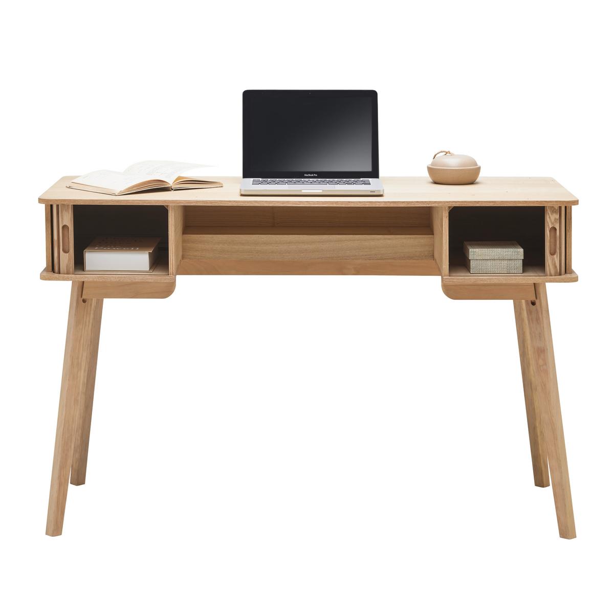 Schreibtisch Skandy Naturfarben - přírodní barvy, Moderní, dřevo/kompozitní dřevo (120/75/48cm) - Premium Living