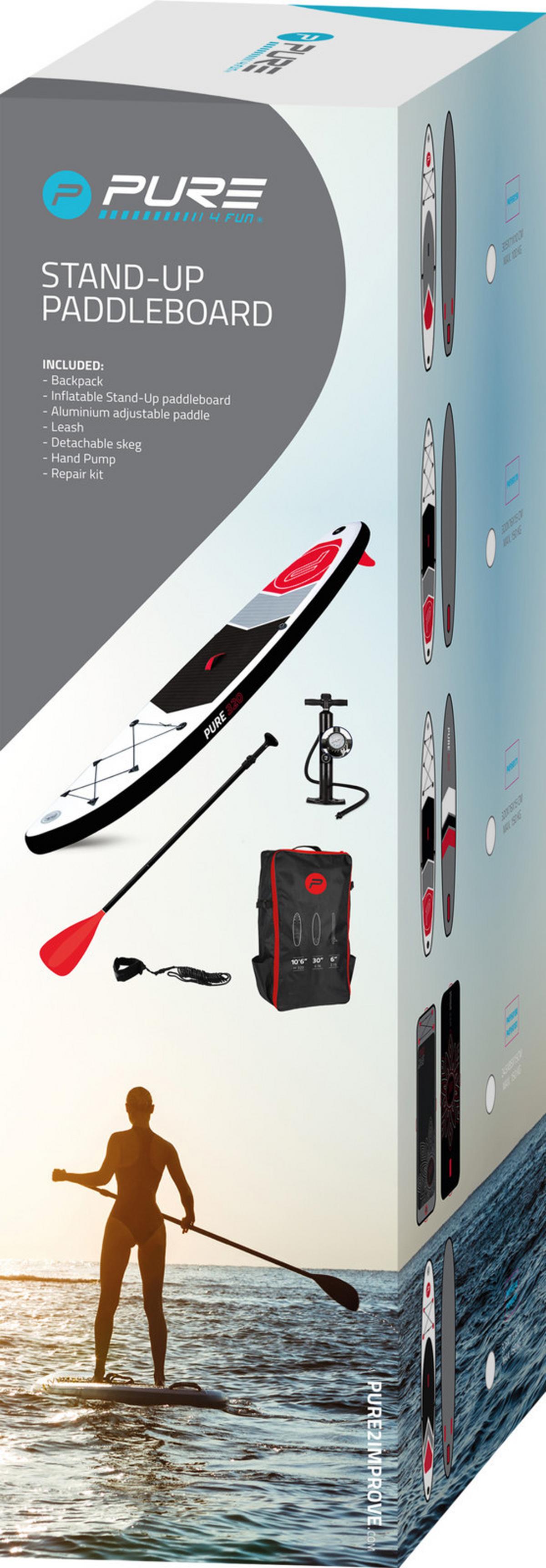 Paddel Stehpaddelboard Pure - Weiß, Basics (71/10/305cm)