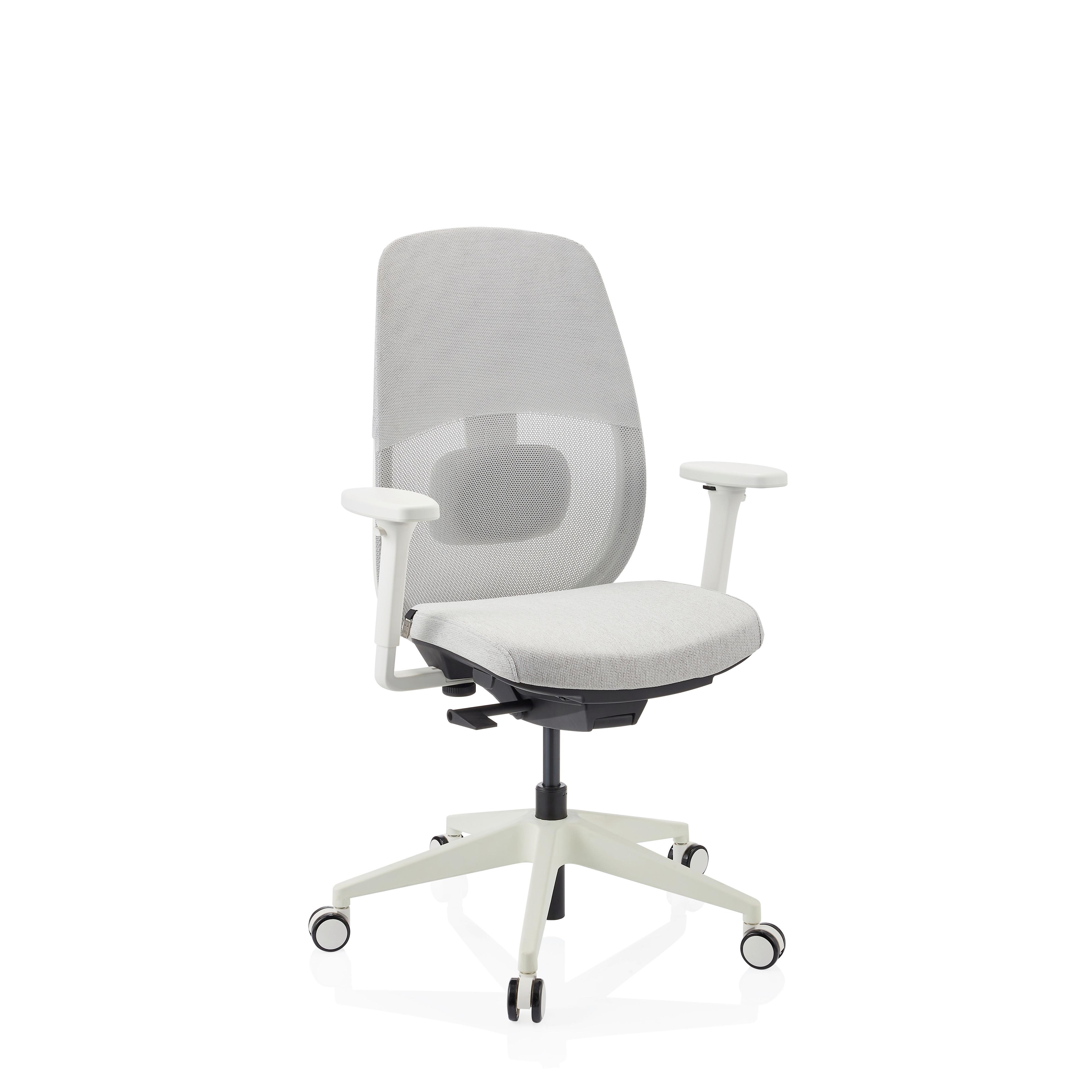 DREHSTUHL Skandis Grau B: 71cm - Grau, MODERN, Kunststoff/Textil (71/112/66cm) - MID.YOU