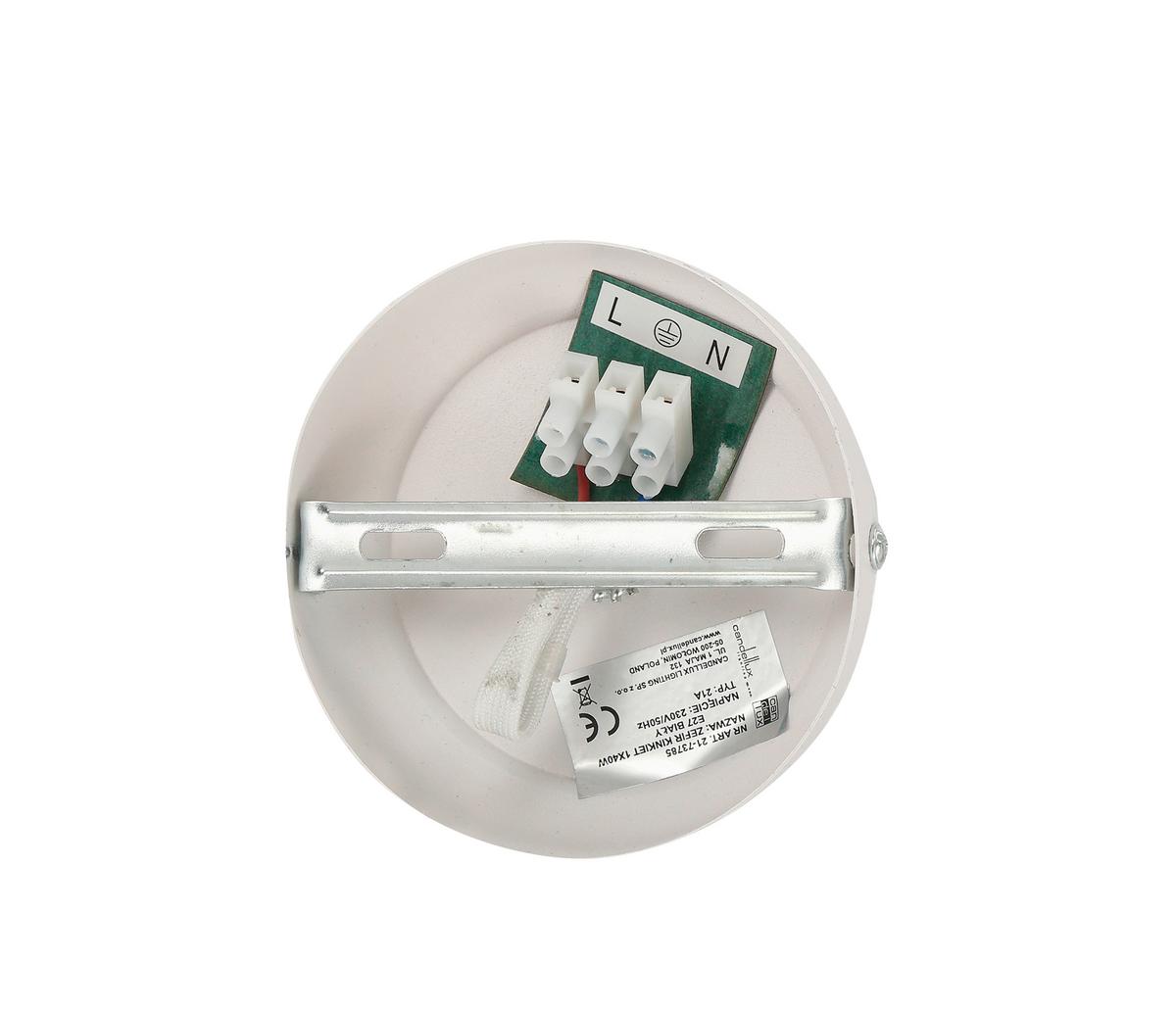 Wandleuchte 21-73785 Zefir - Goldfarben/Schwarz, Trend, Metall (16/20/21cm)