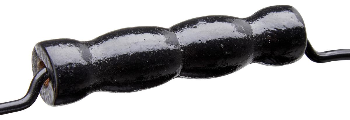 Übertopf Trixi Aus Zink, Oval + Griff LxB: 19x10 cm, Schwarz - Schwarz, MODERN, Metall (19/10/11cm)