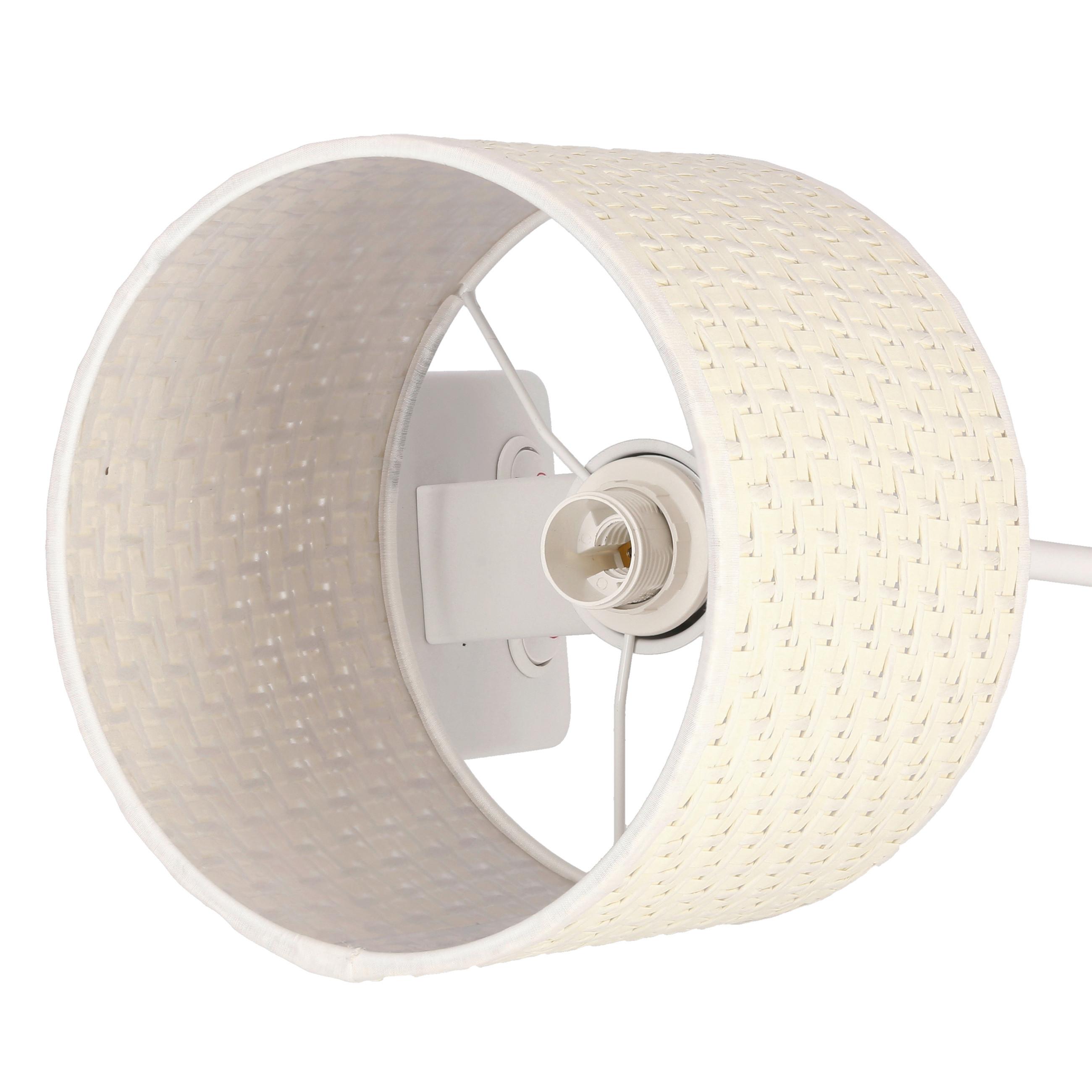Wandleuchte 21-27665 Polo - Creme/Weiß, Basics, Kunststoff/Metall (18/22/44cm)