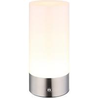 STOLNÍ LAMPA KLEIN - opál/barvy niklu, Konvenční, kov/plast (8,8/19cm) - Mömax