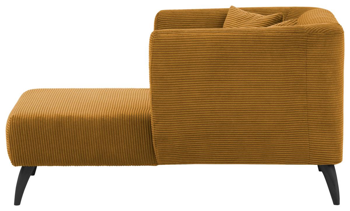Xxl-sessel Inkl. Zierkissen Colori Goldfarben - Goldfarben/Schwarz, MODERN, Textil (108/84/155cm) - MID.YOU