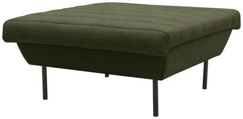 Hocker Looks Ix - Schwarz/Grün, Design, Textil (90/45/105cm) - LOOKS by W.Joop