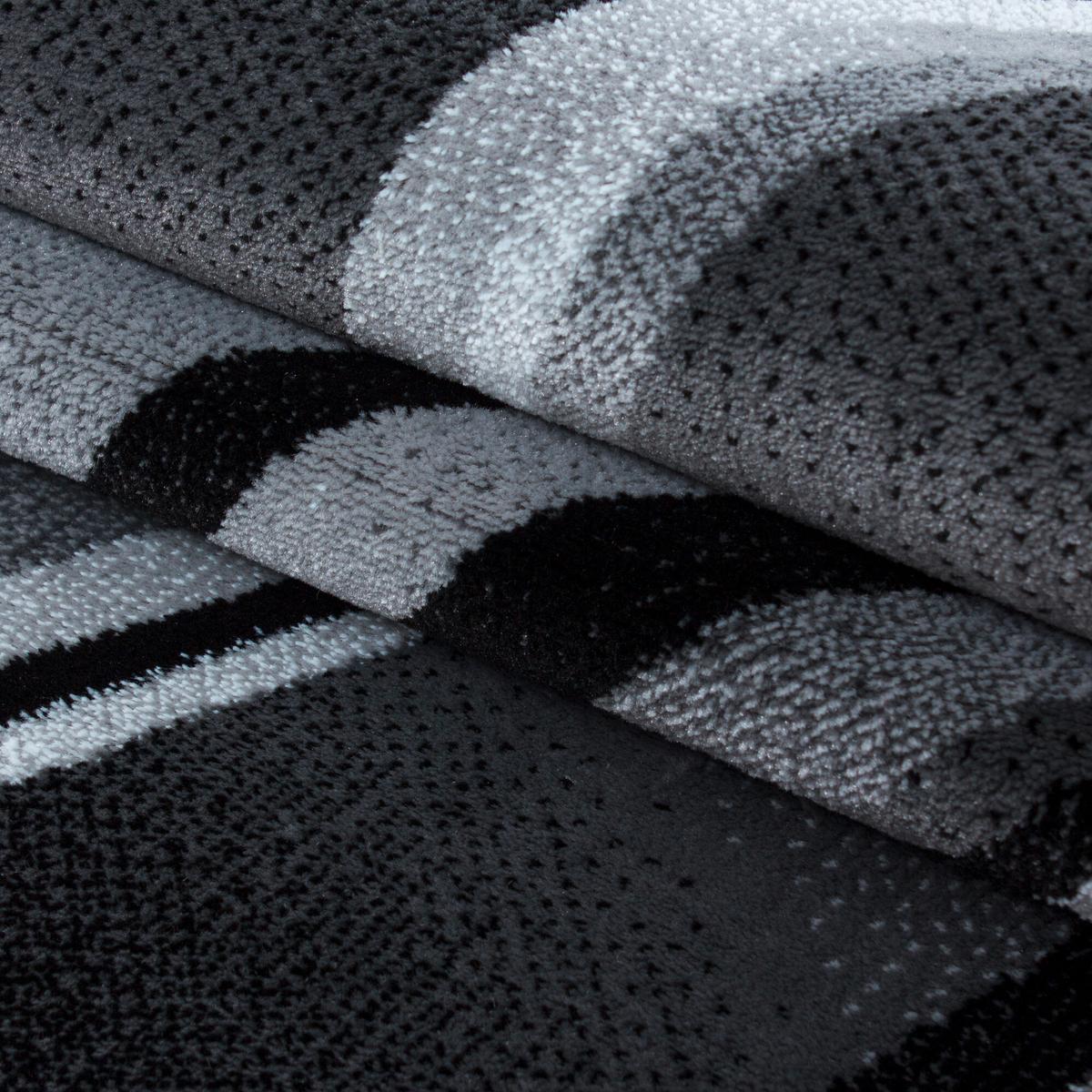 Flachwebteppich Parma - Schwarz, Design, Textil (280/370cm) - Novel
