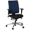 Drehstuhl Pro-Tec 350 Blau/Schwarz - Chromfarben/Blau, MODERN, Kunststoff/Textil (57/123/45cm) - MID.YOU