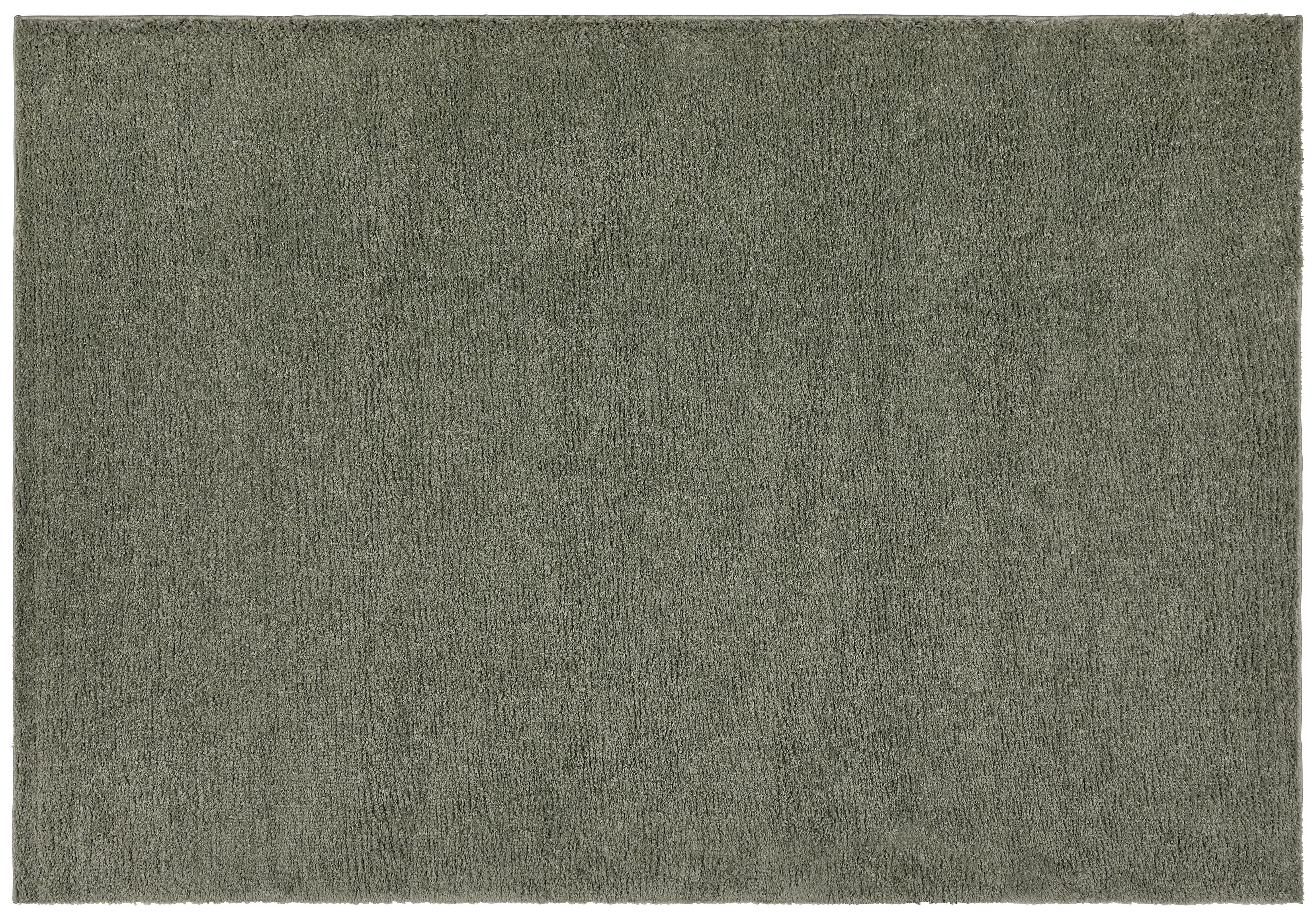 Hochflorteppich Olivia - Olivgrün, Basics, Textil (80/150cm) - Luca Bessoni
