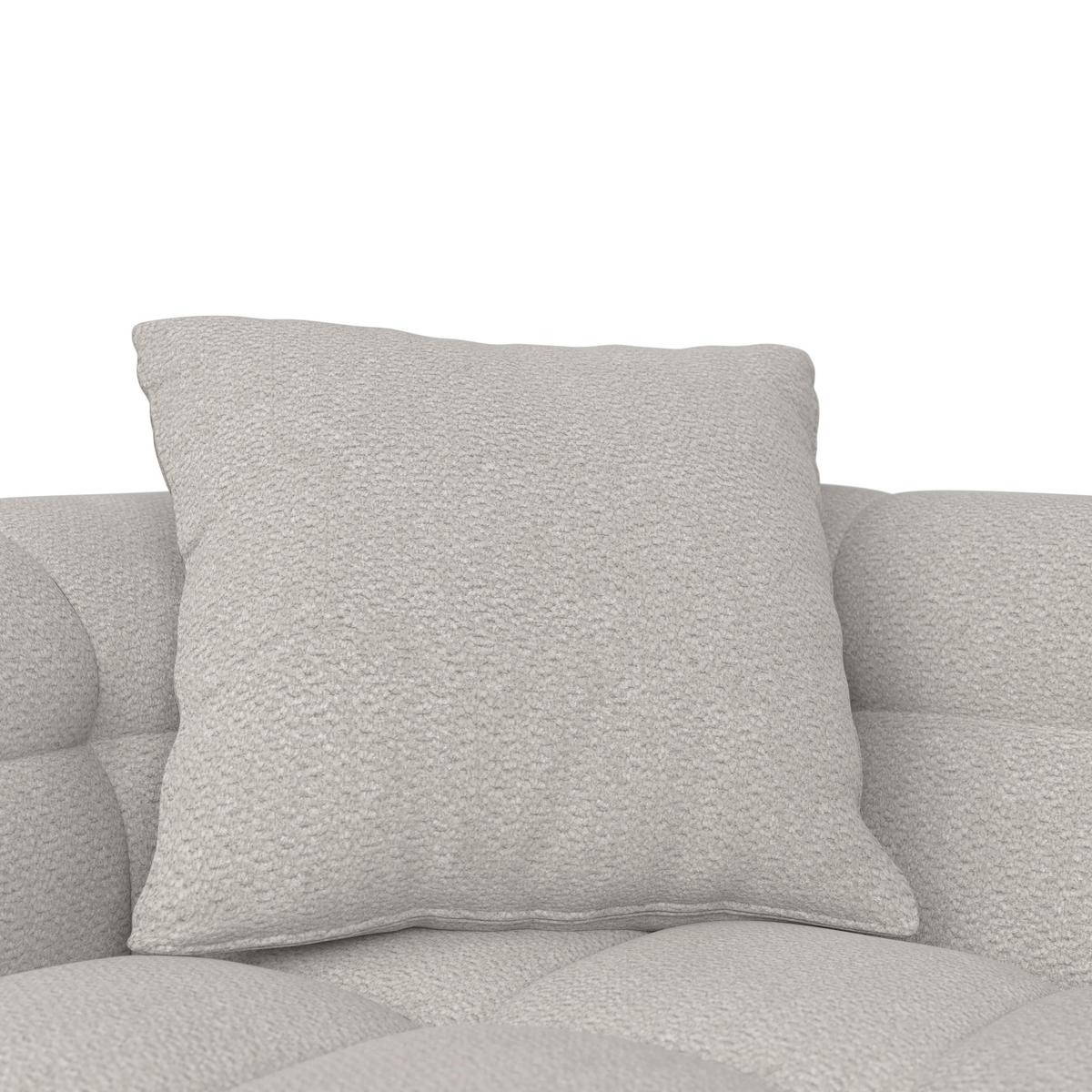 Sedacia súprava MAGDA, obojstranná, sivobéžové buklé - čierna/sivobéžová, Modern, drevo/textil (268/157cm) - Bessagi Home