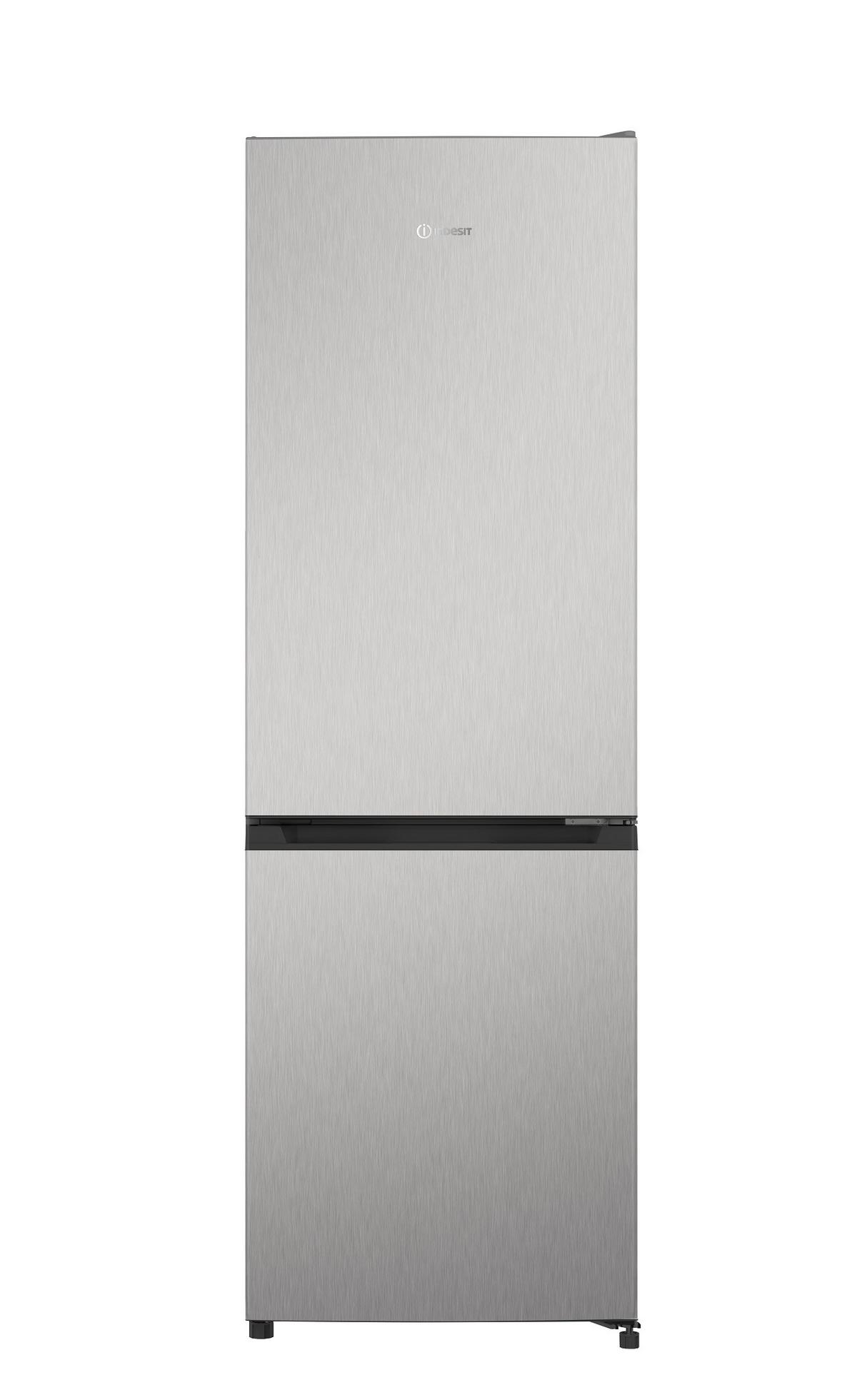Kühl-Gefrier-Kombination INK25 322S4E, ges. Volumen ca. 322 L - Silberfarben, Basics (59,5/183,5/63,5cm) - Indesit