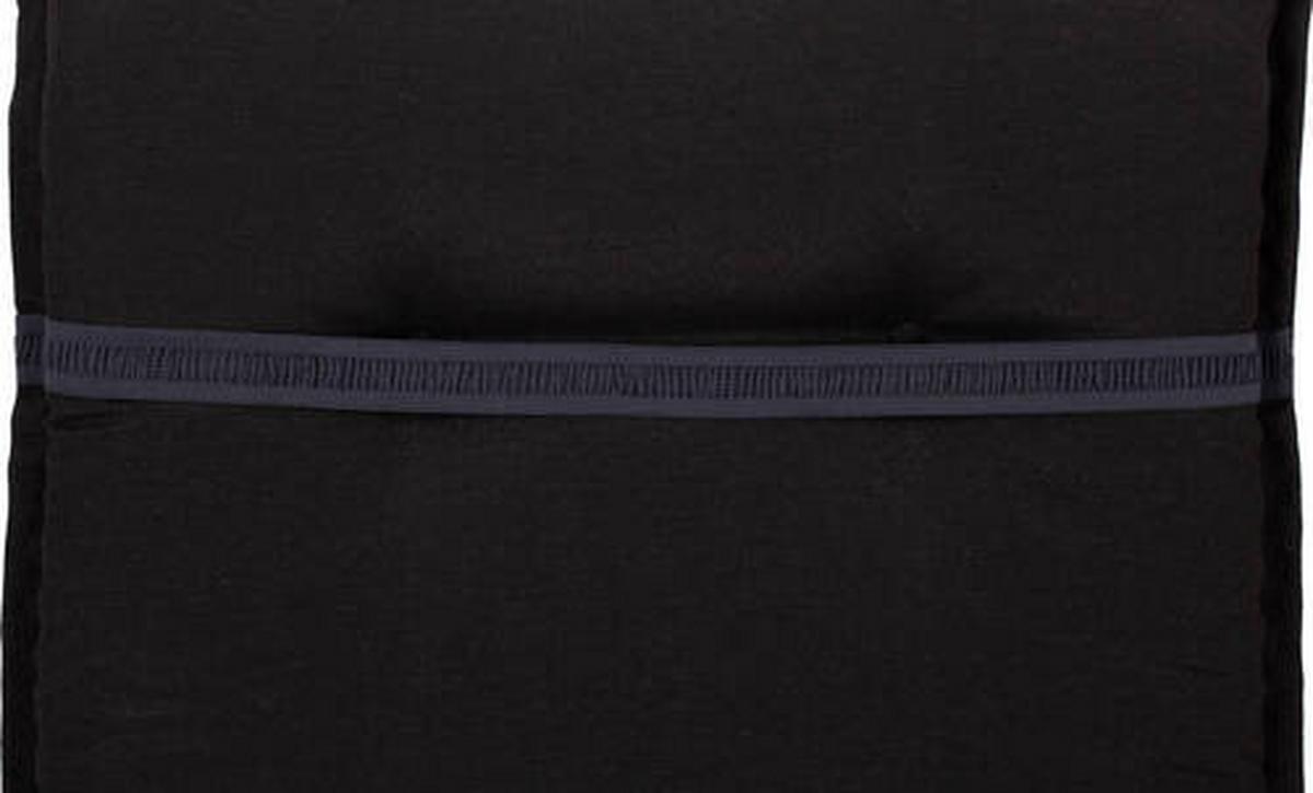 Auflage Trabazon 170x46x8cm Anthrazit - Anthrazit, Basics, Textil (170/46/8cm) - Gardenson