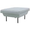 Hocker Looks Ix - Schwarz/Hellblau, Design, Textil (70/45/70cm) - LOOKS by W.Joop