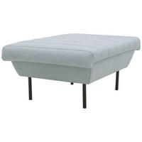 Hocker Looks Ix - Schwarz/Hellblau, Design, Textil (70/45/70cm) - LOOKS by W.Joop