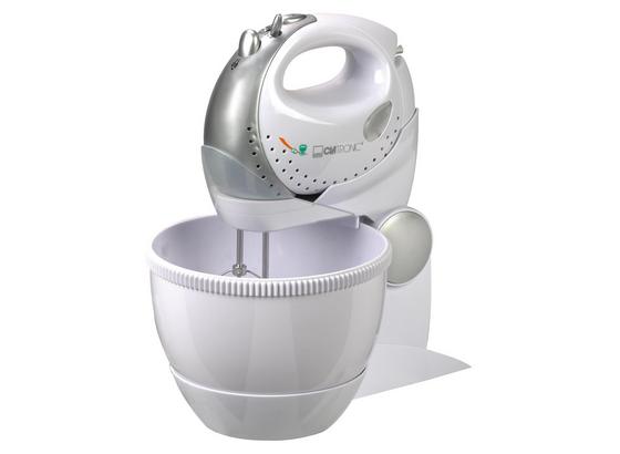 Handmixer-Set 3 in 1 Hms 2739 - Weiß/Grau, MODERN, Kunststoff/Metall (30/35/20cm) - Clatronic Handmixer-Set 3 in 1 Hms 2739 - Weiß/Grau, MODERN, Kunststoff/Metall (30/35/20cm) - Clatronic