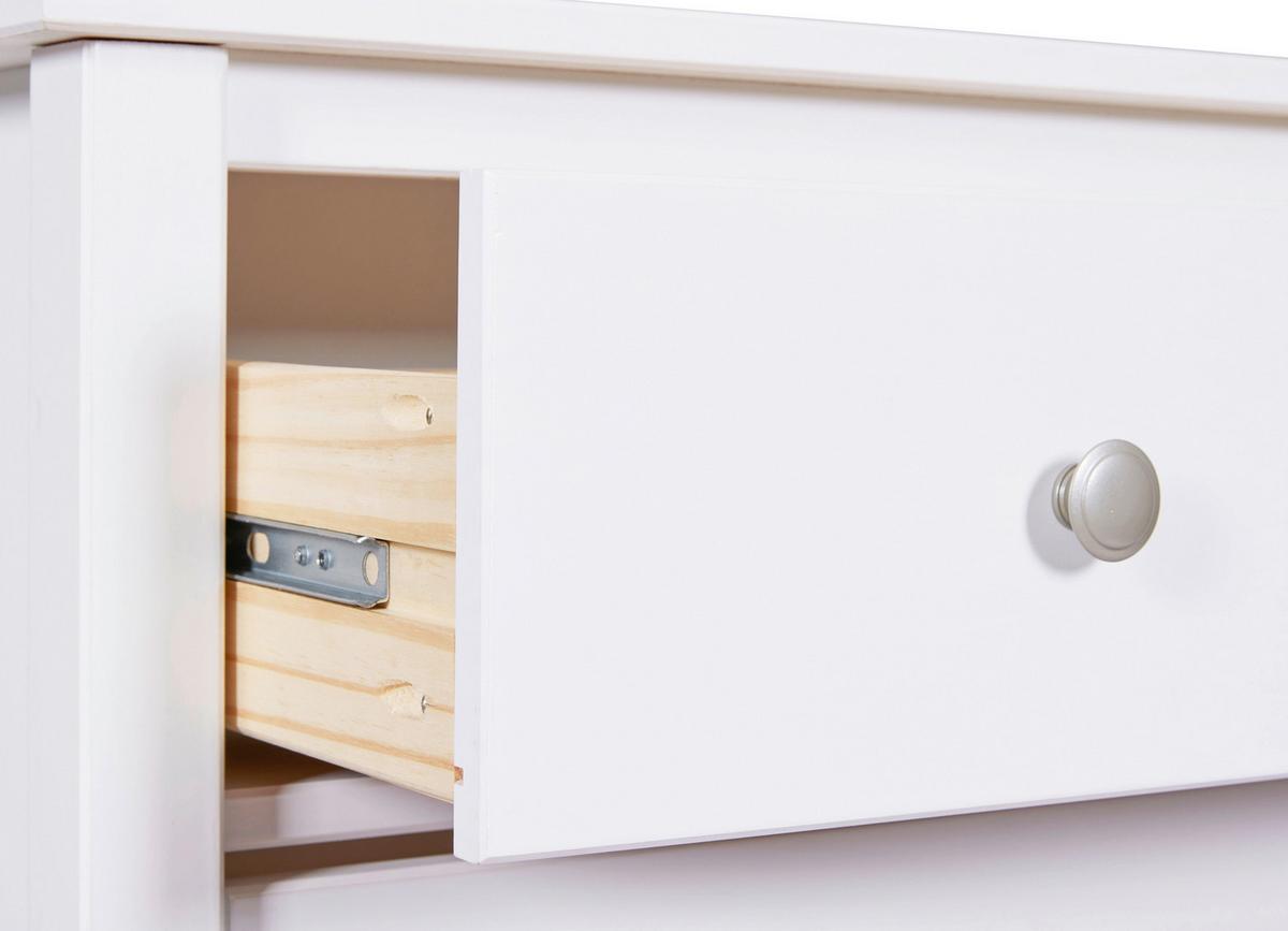 Schuhschrank Chilly Home - Weiß, Design, Holz (90/127/30cm) - Livetastic