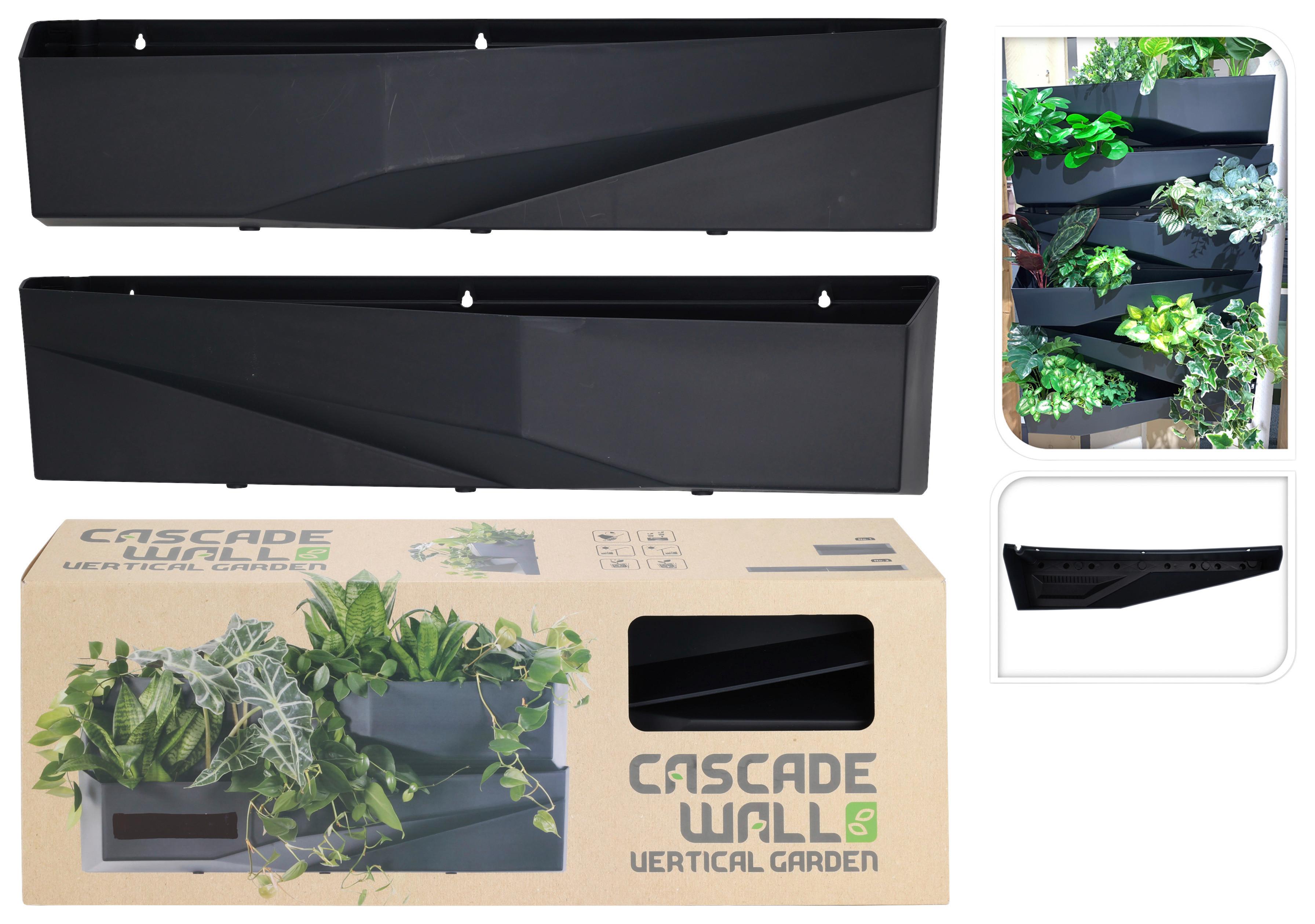 Pflanztopf für den Balkon in Anthrazit