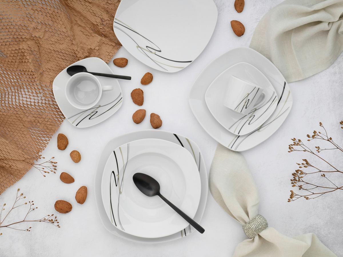 Kombinovaná souprava 30-dílná - Basics, keramika (35/29/33cm) - Creatable