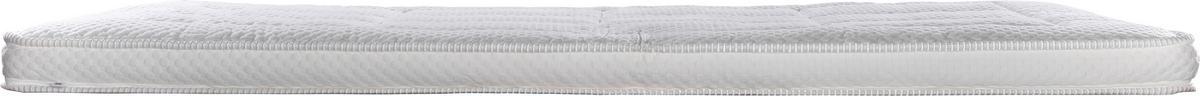 Topper Micro Pocket 100x200 Cm Schaumstoff-/viscoschaumkern - Weiß, Basics, Textil (100/200cm) - Livetastic